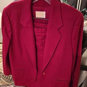 Pendleton Vibrant Red Women's Blazer